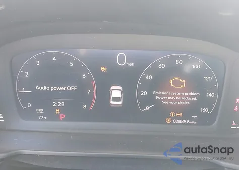 2023 Honda Accord Ex из США, поврежденный, VIN 1HGCY1F31PA003539